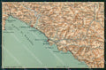 Genova Rapallo Santa Margherita Lavagna Mappa 33 cartolina RT2491 – fronte