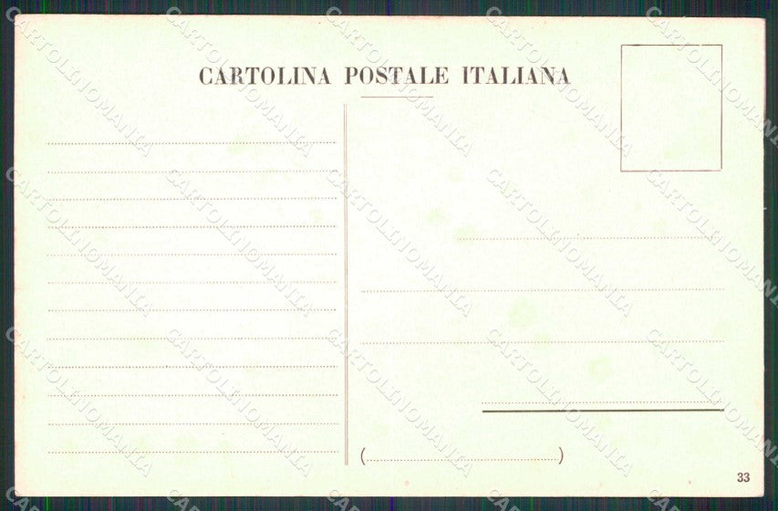 Genova Rapallo Santa Margherita Lavagna Mappa 33 cartolina RT2491 – retro
