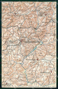 Caltanissetta Sommatino Cartina Geografica Mappa 14 cartolina RT2497 – fronte