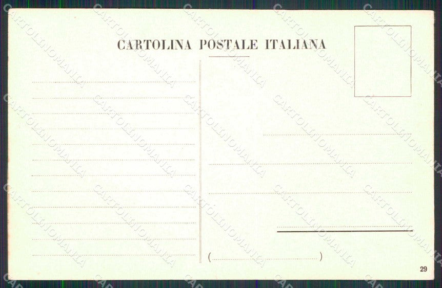 Savona Vado Celle Cartina Geografica Mappa 29 cartolina RT2500 – retro