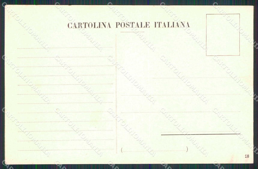 Savona Albenga Loano Noli Spotorno Mappa 28 cartolina RT2501 – retro