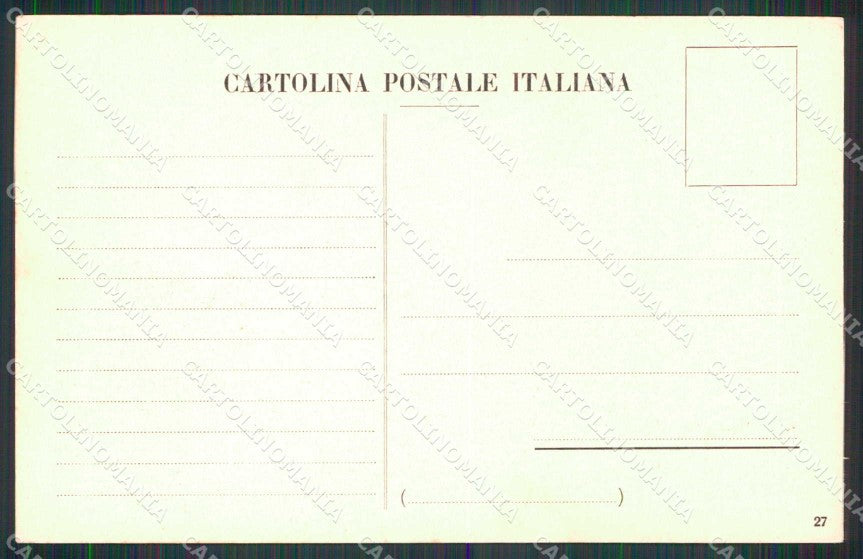 Savona Albenda Diano Alassio Cartina Geografica Mappa 27 cartolina RT2502 – retro