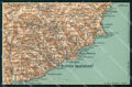 Imperia Oneglia Porto Maurizio Cartina Geografica Mappa 26 cartolina RT2503 – fronte