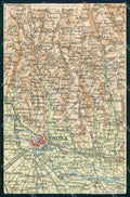 Verona Tregnago Cartina Geografica Mappa 69 cartolina RT2504 – fronte