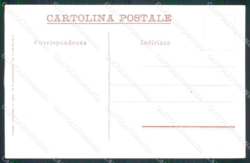 Napoli Città Palazzo Donn'Anna Punta di Posillipo Barche cartolina RT2536 – retro