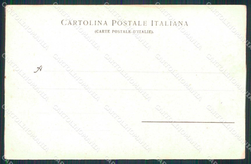 Napoli Città Gita al Vesuvio Cavallo con Calesse cartolina RT2543 – retro