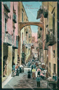 Napoli Città Via di Basso Porto cartolina RT2550 – fronte