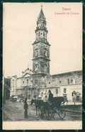 Napoli Città Campanile del Carmine Modiano 7104 cartolina RT2564 – fronte