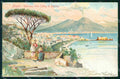 Napoli Città Veduta dalla Collina di Posillipo cartolina RT2575 – fronte