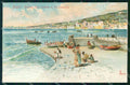 Napoli Città Rotonda di Via Caracciolo Posillipo Capuano cartolina RT2577 – fronte