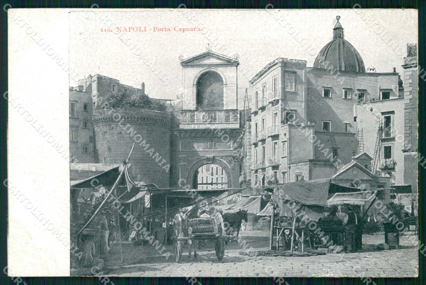 Napoli Città Porta Capuana cartolina RT2594 – fronte