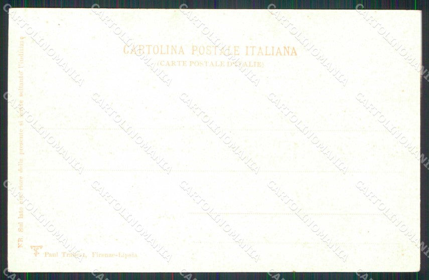 Napoli Città Piazza Cavour Tram Trebert cartolina RT2621 – retro