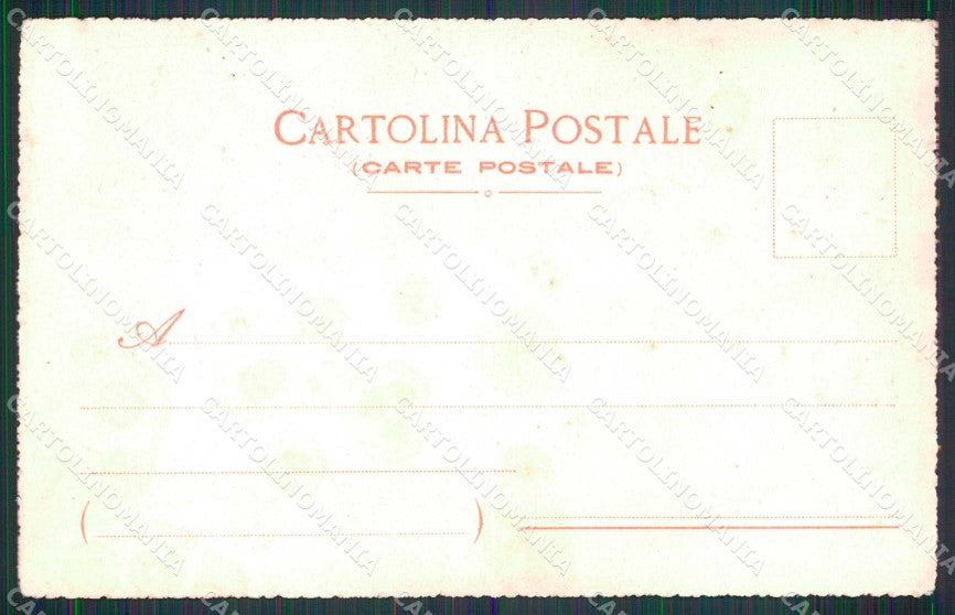 Napoli Città Giardini del Popolo Campanile del Carmine cartolina RT2623 – retro