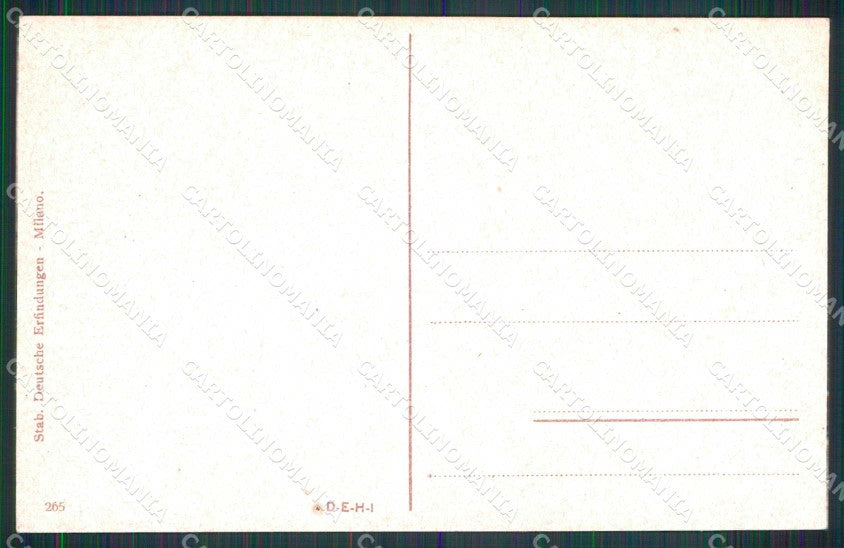 Napoli Città Carro tirato da Asino Bue Cavallo Costumi cartolina RT2629 – retro