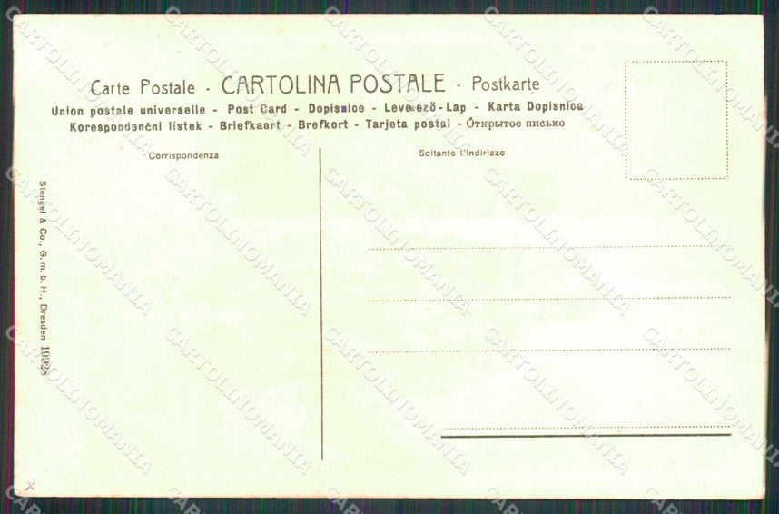 Napoli Città Lazzaroni Napoletani Mestieri Stengel 19928 cartolina RT2633 – retro