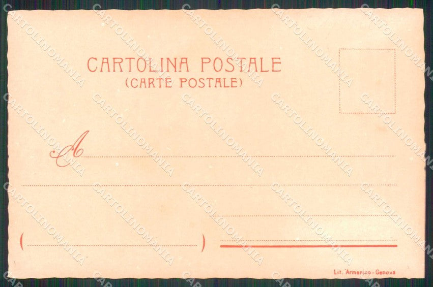 Napoli Città San Francesco Poesia Dialettale Ragozino 205 cartolina RT2638 – retro