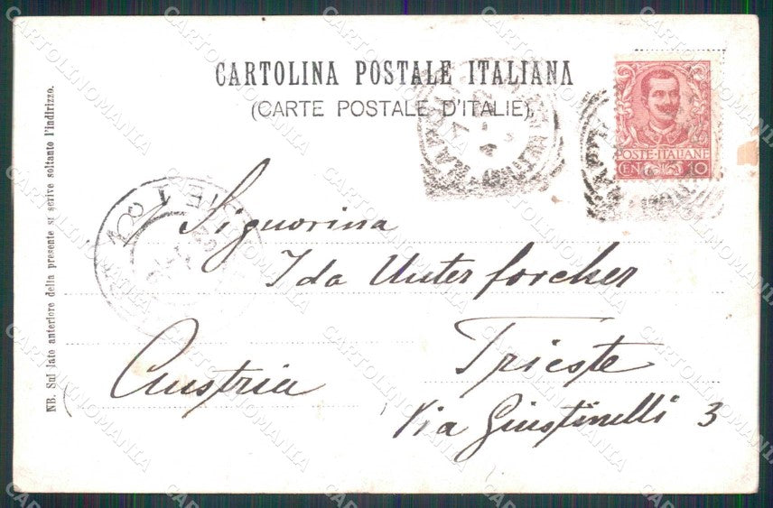 Napoli Città Costumi Foto cartolina RT2661 – retro