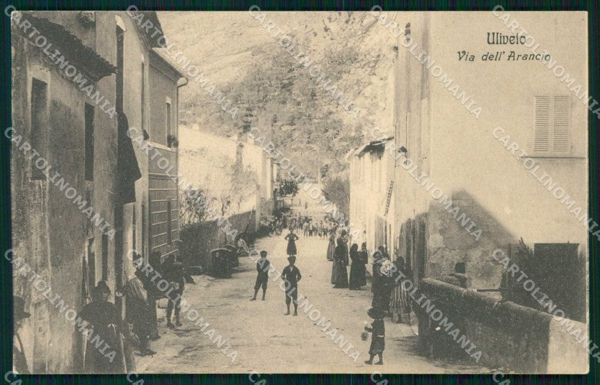 Pisa Vicopisano Uliveto Terme Via dell'Arancio cartolina RT2676 – fronte