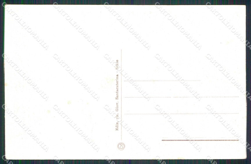 Vicenza Posina Passo della Borcola cartolina RT2691 – retro