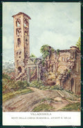 Verbania Villadossola Resti della Chiesa Romanica Avanti Mille cartolina RT2692 – fronte