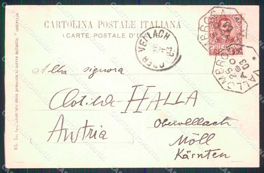 Firenze Reggello Vallombrosa Hotel Paradisino cartolina RT2702 – retro