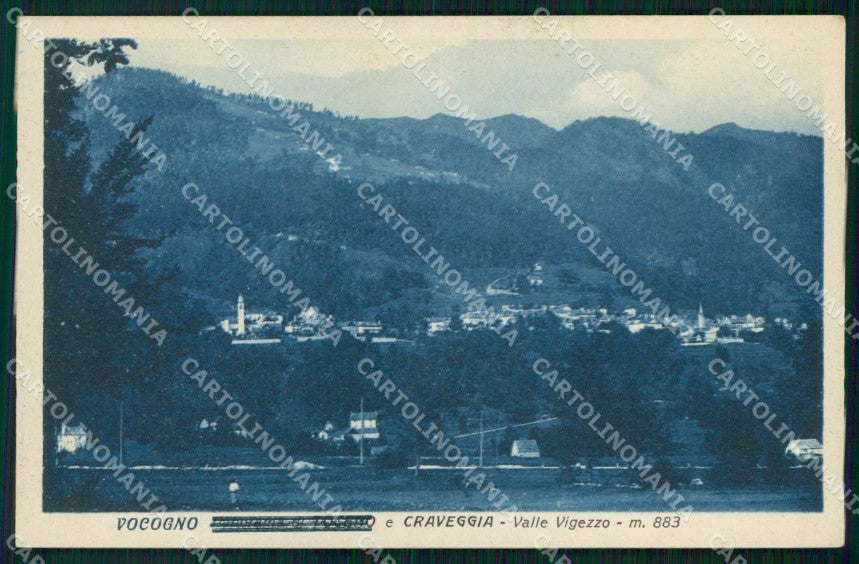 Verbania Craveggia Vocogno Valle Vigezzo cartolina RT2707 – fronte