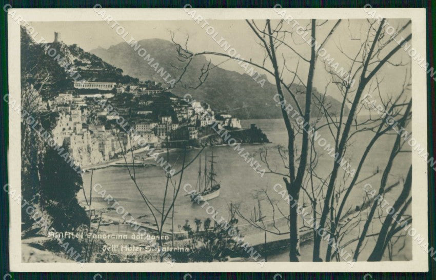 Salerno Amalfi Hotel Santa Caterina Barca Foto cartolina RT2751 – fronte