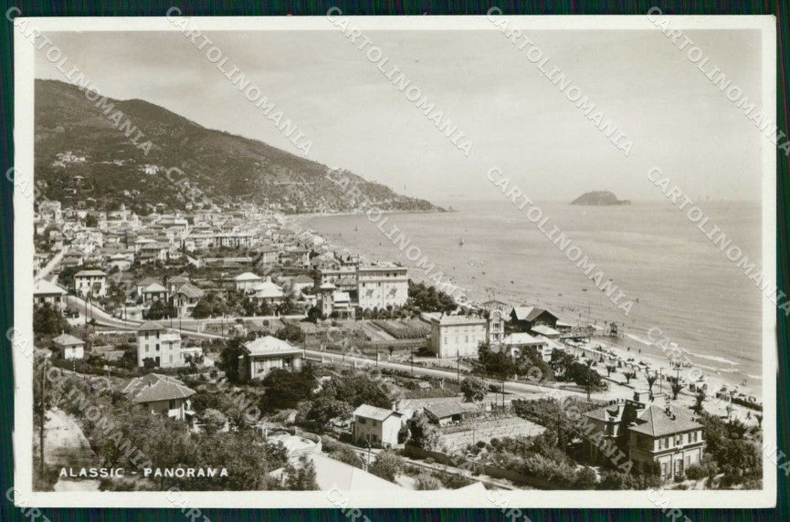 Savona Alassio Foto cartolina RT2760 – fronte