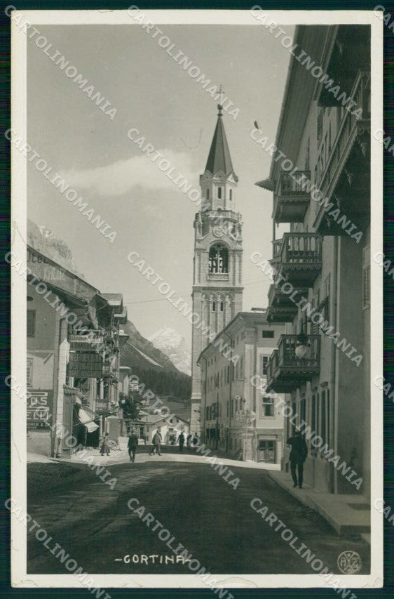 Belluno Cortina d'Ampezzo Zardini Foto cartolina RT2769 – fronte