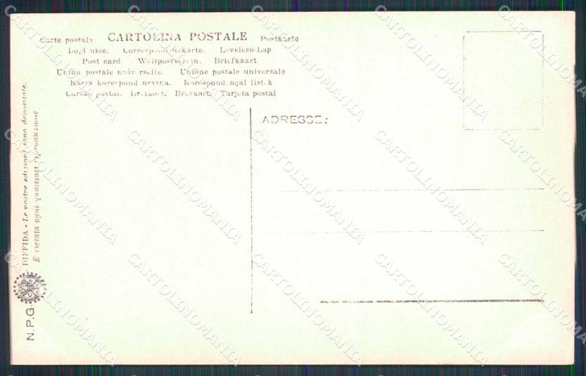 Perugia Assisi Strada del Camposanto NPG Foto cartolina RT2774 – retro