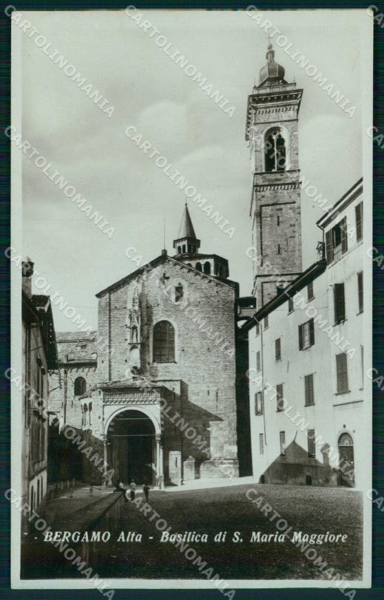 Bergamo Città Basilica Santa Maria Maggiore Foto cartolina RT2786 – fronte