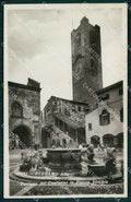 Bergamo Città Fontana del Contarini Piazza Vecchia Foto cartolina RT2787 – fronte