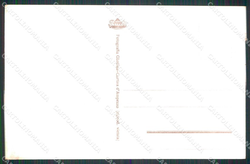 Bolzano Sesto Rifugio Benito Mussolini Foto cartolina RT2806 – retro