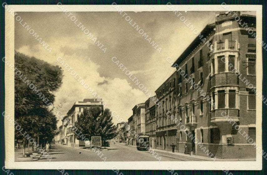 Ancona Città Viale della Vittoria Corso Tripoli Tram Foto cartolina RT2811 – fronte