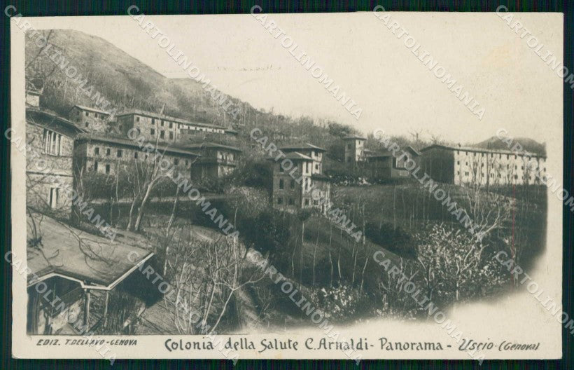 Genova Uscio Colonia della Salute Arnaldi Foto cartolina RT2847 – fronte