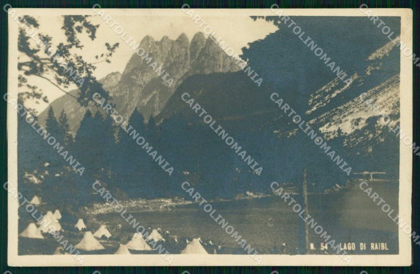 Udine Tarvisio Lago del Predil Foto cartolina RT2848 – fronte