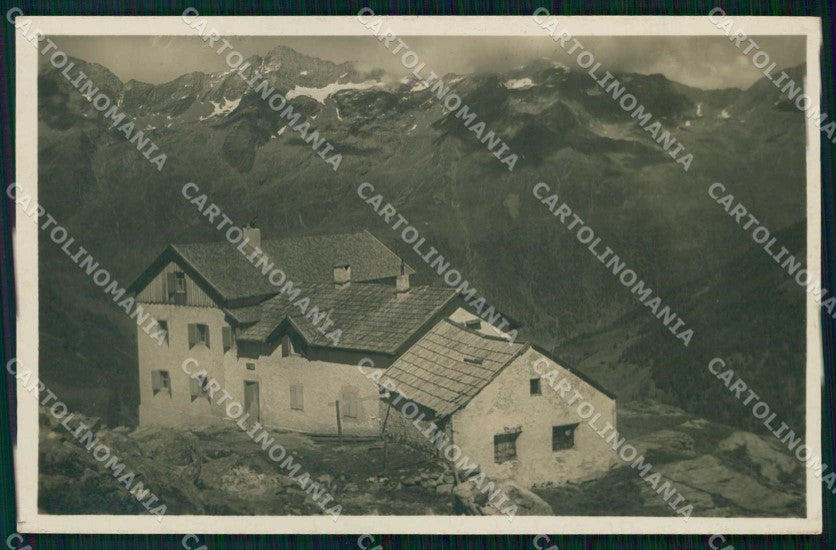 Bolzano Campo Tures Rifugio Vedrette Gigante Franzl 740 2 Foto cartolina RT2851 – fronte