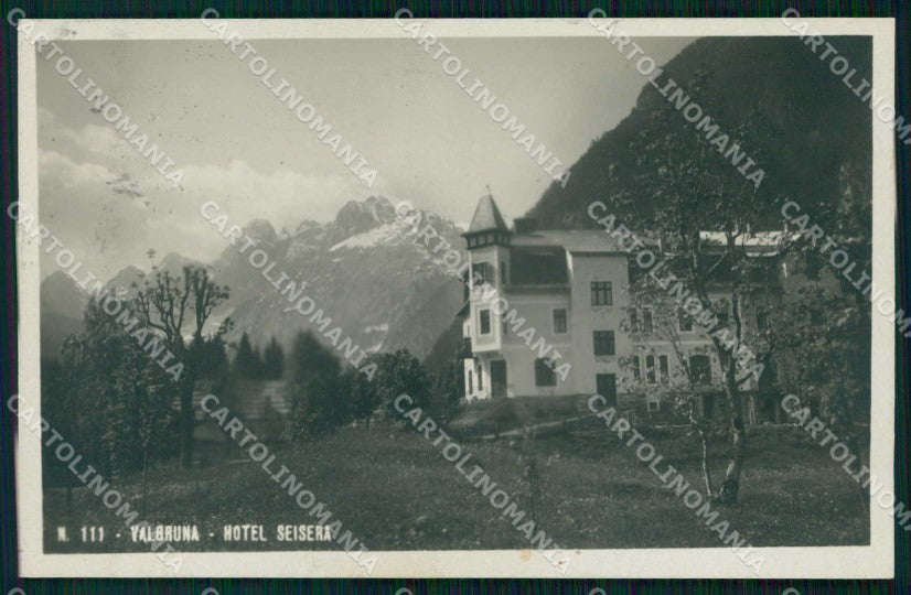 Udine Valbruna Hotel Seisera Foto cartolina RT2854 – fronte