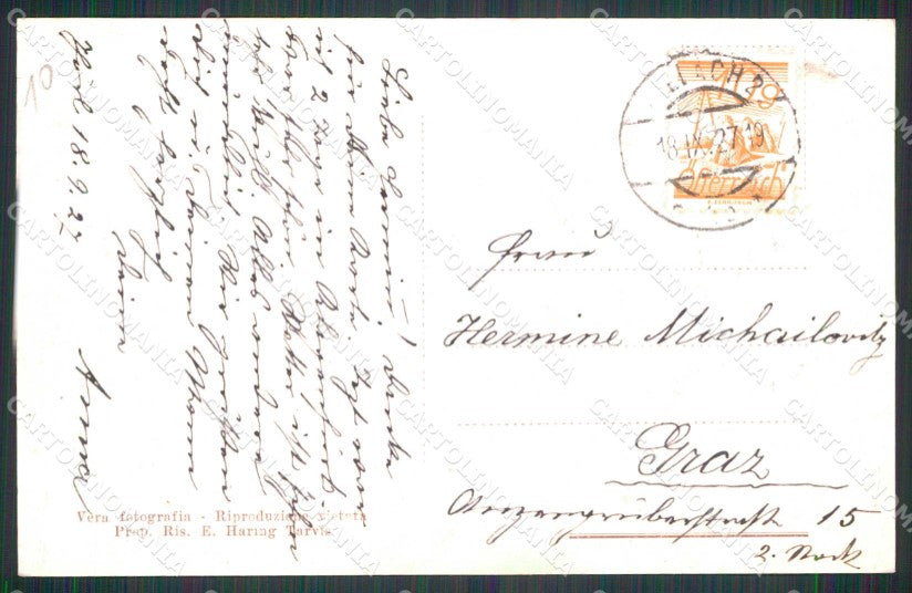 Udine Valbruna Hotel Seisera Foto cartolina RT2854 – retro