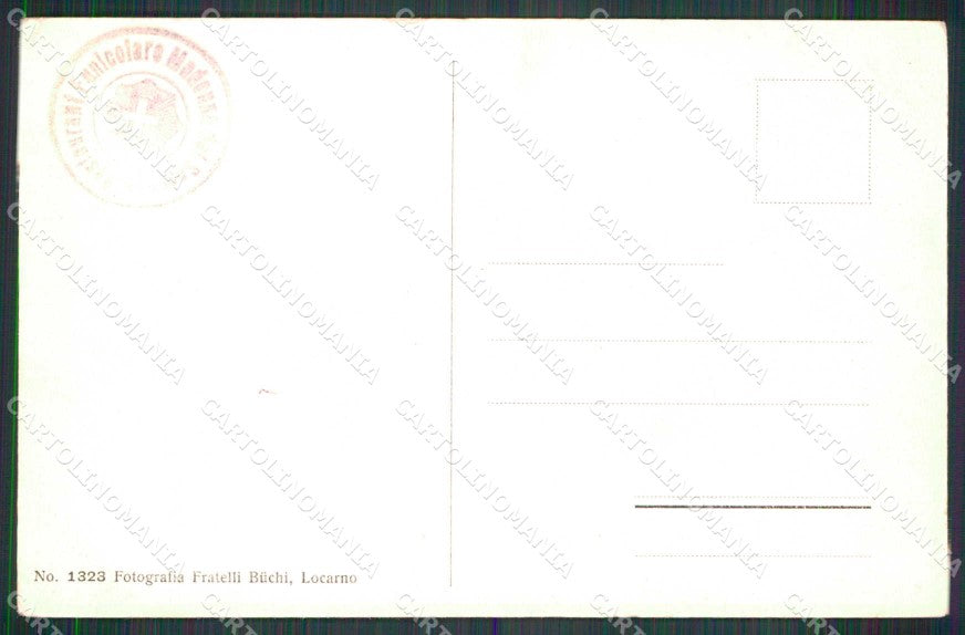 Svizzera Locarno Madonna del Sasso Café Ristorante Funicolare cartolina RT2860 – retro
