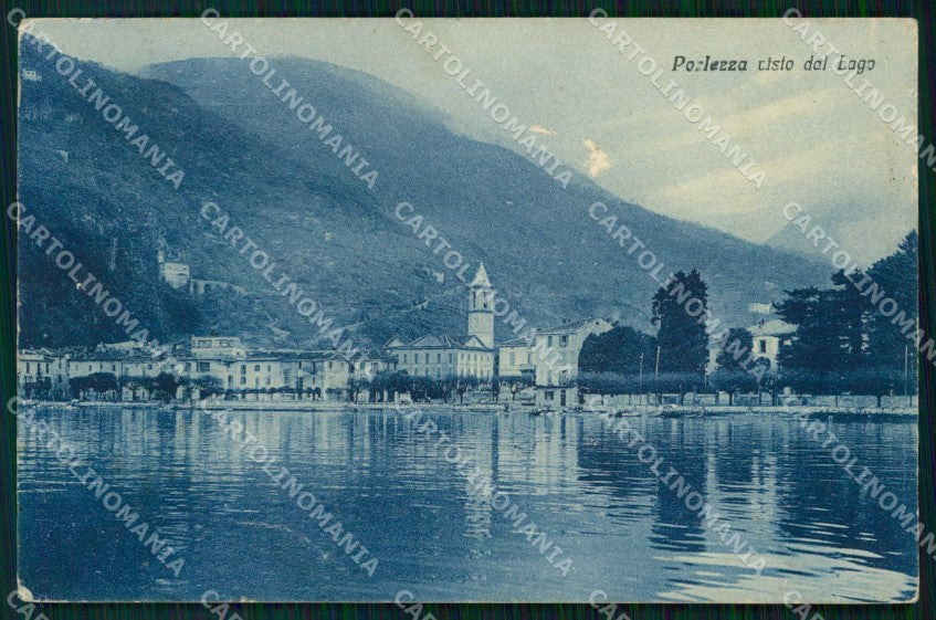 Como Porlezza Veduta dal Lago ABRASA cartolina RT2862 – fronte