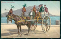 Palermo Città Carro Siciliano Costumi cartolina RT2887 – fronte