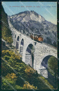 Bolzano Caldaro Funicolare Passo Mendola ABRASA cartolina RT2909 – fronte