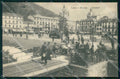 Como Città Piazza Cavour Tram cartolina RT2910 – fronte