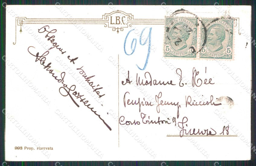 Carrara Cave di Ravaccione Veduta dalla Funicolare cartolina RT2916 – retro
