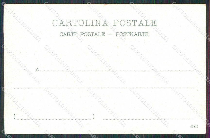 Genova San Fruttuoso Riviera di Levante Barche cartolina RT2941 – retro