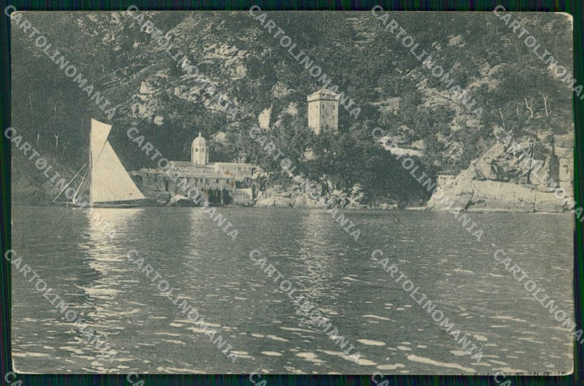 Genova San Fruttuoso Barca cartolina RT2943 – fronte