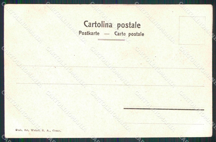 Como Bellagio Portici Brunner 6294 cartolina RT2949 – retro
