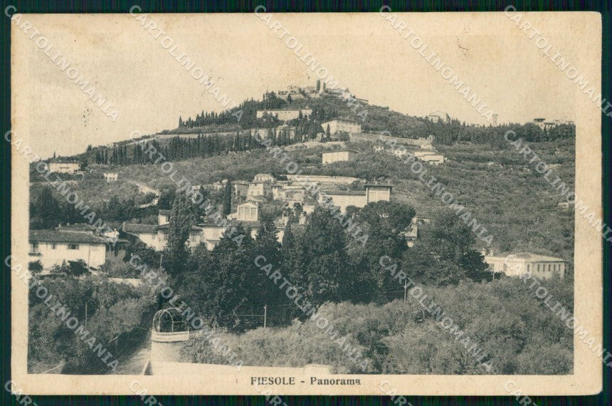 Firenze Fiesole ABRASA cartolina RT2958 – fronte