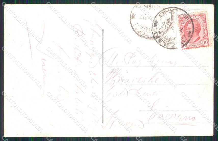 Venezia Chioggia Canale Lombardo Barche Alterocca 3967 cartolina RT2959 – retro